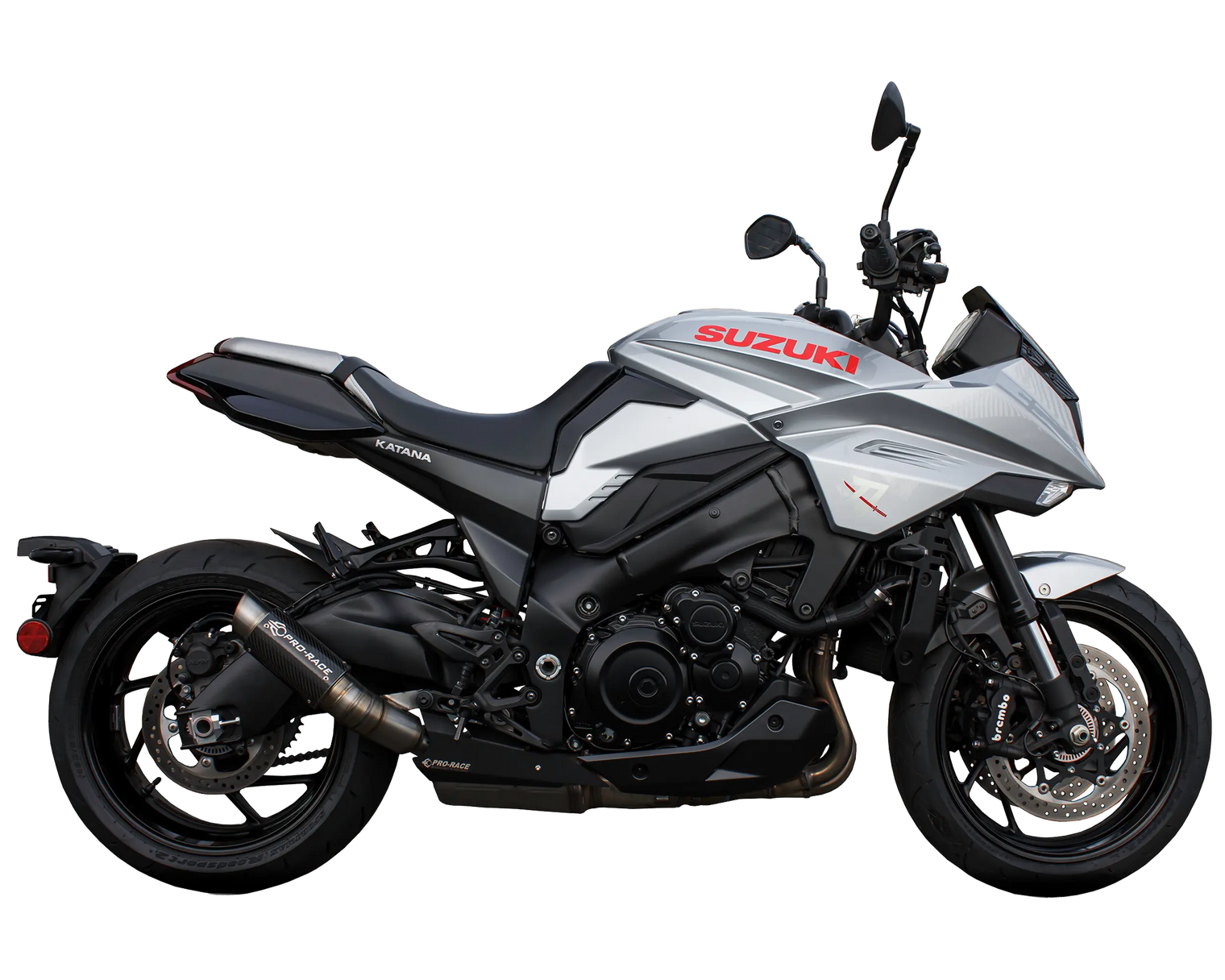 Suzuki Katana 2019-2024 GP-R1 Titanium exhaust Pro-Race exhaust systems