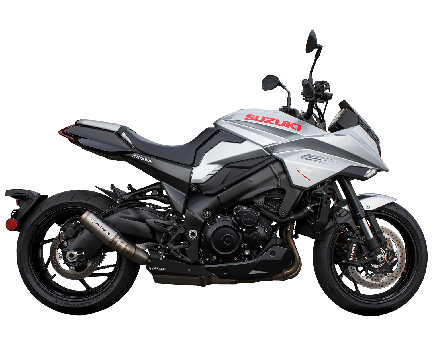 Suzuki Katana 2019-2024 GP-R2 Titanium exhaust Pro-Race exhaust systems