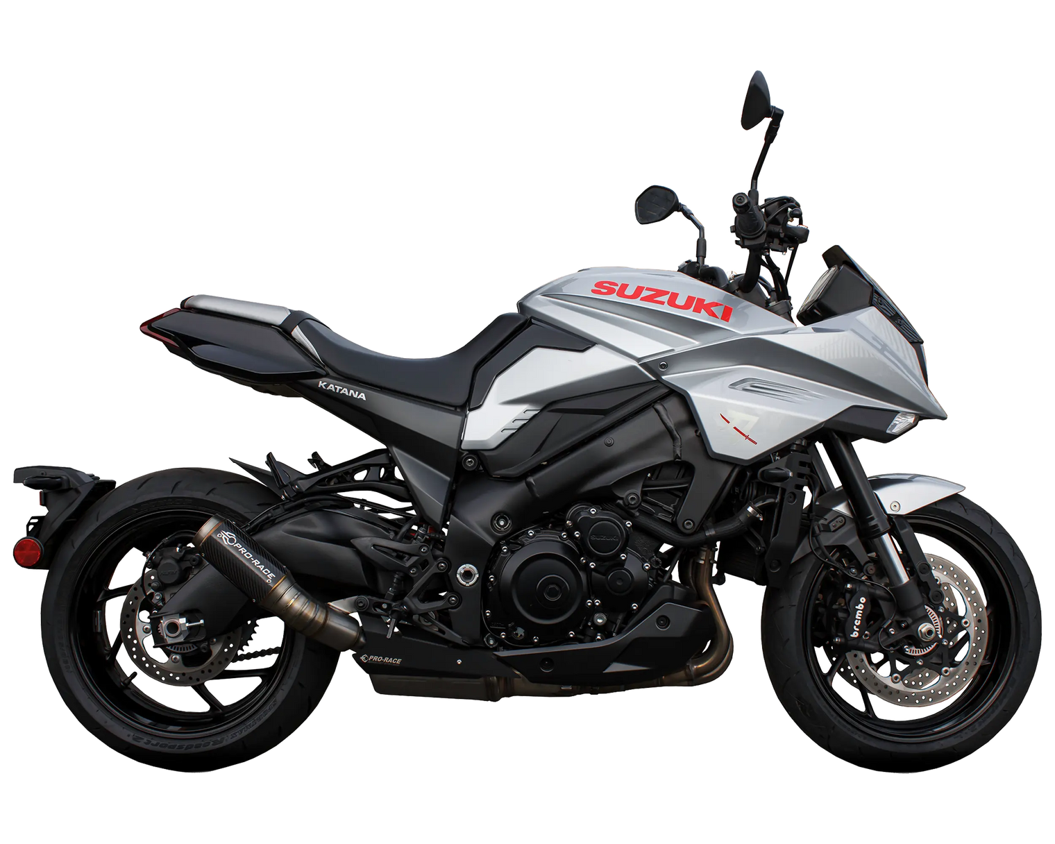 Suzuki Katana 2019-2024 GP-R2 Titanium exhaust Pro-Race exhaust systems