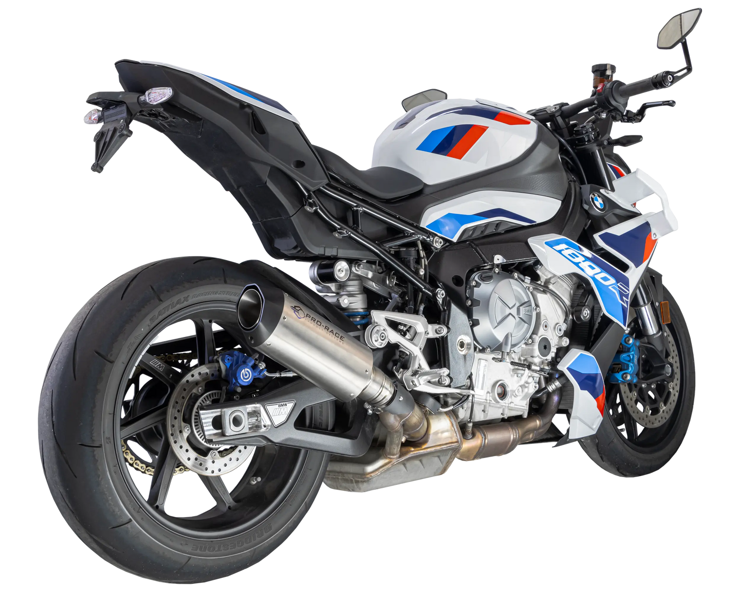 BMW M1000 R 2022-2024 EVO-X titanium slip-on exhaust Pro-Race exhaust systems