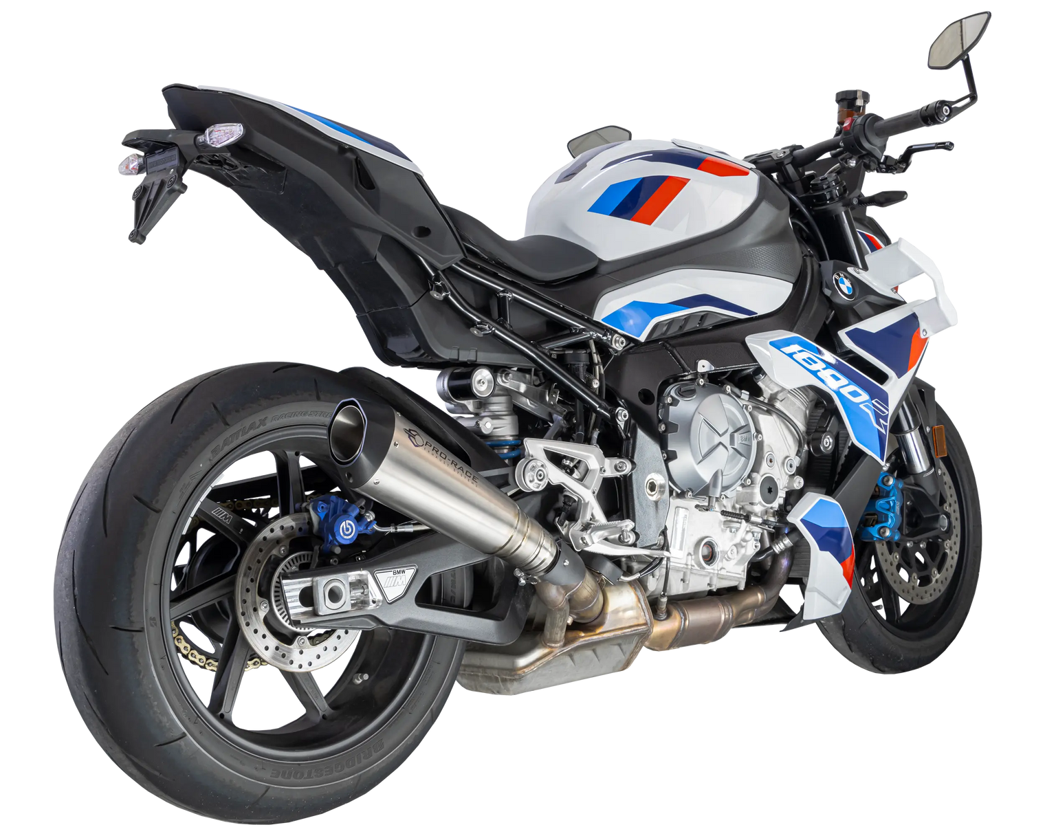 BMW M1000 R 2022-2024 EVO-XC titanium slip-on exhaust Pro-Race exhaust systems