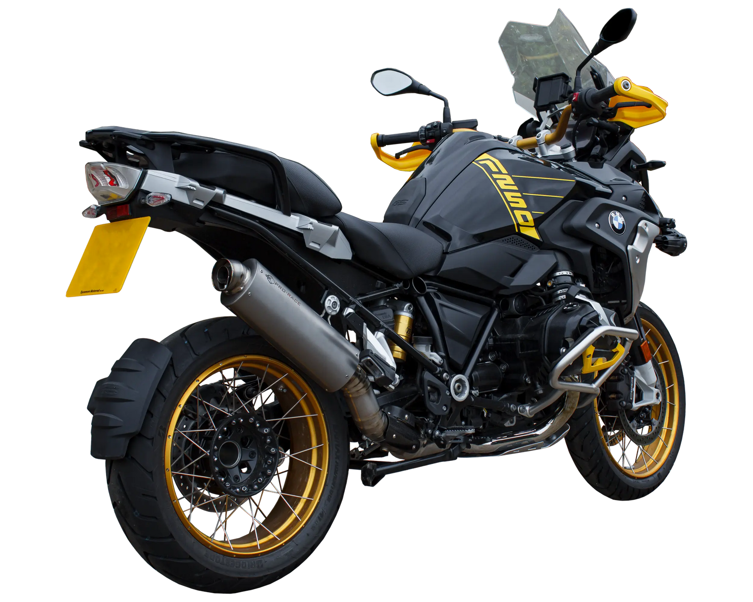 BMW R1200 & R1250 GS 2014-2021 OVAL slip-on exhaust Pro-Race exhaust systems