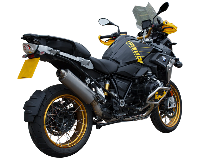 BMW R1200 & R1250 GS 2014-2021 OVAL slip-on exhaust Pro-Race exhaust systems