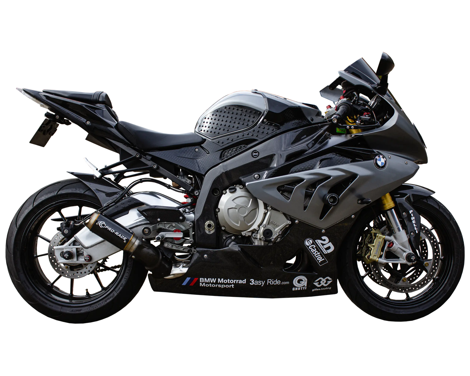 BMW S1000RR 2009-2014 GP-R2 slip-on exhaust Pro-Race exhaust systems