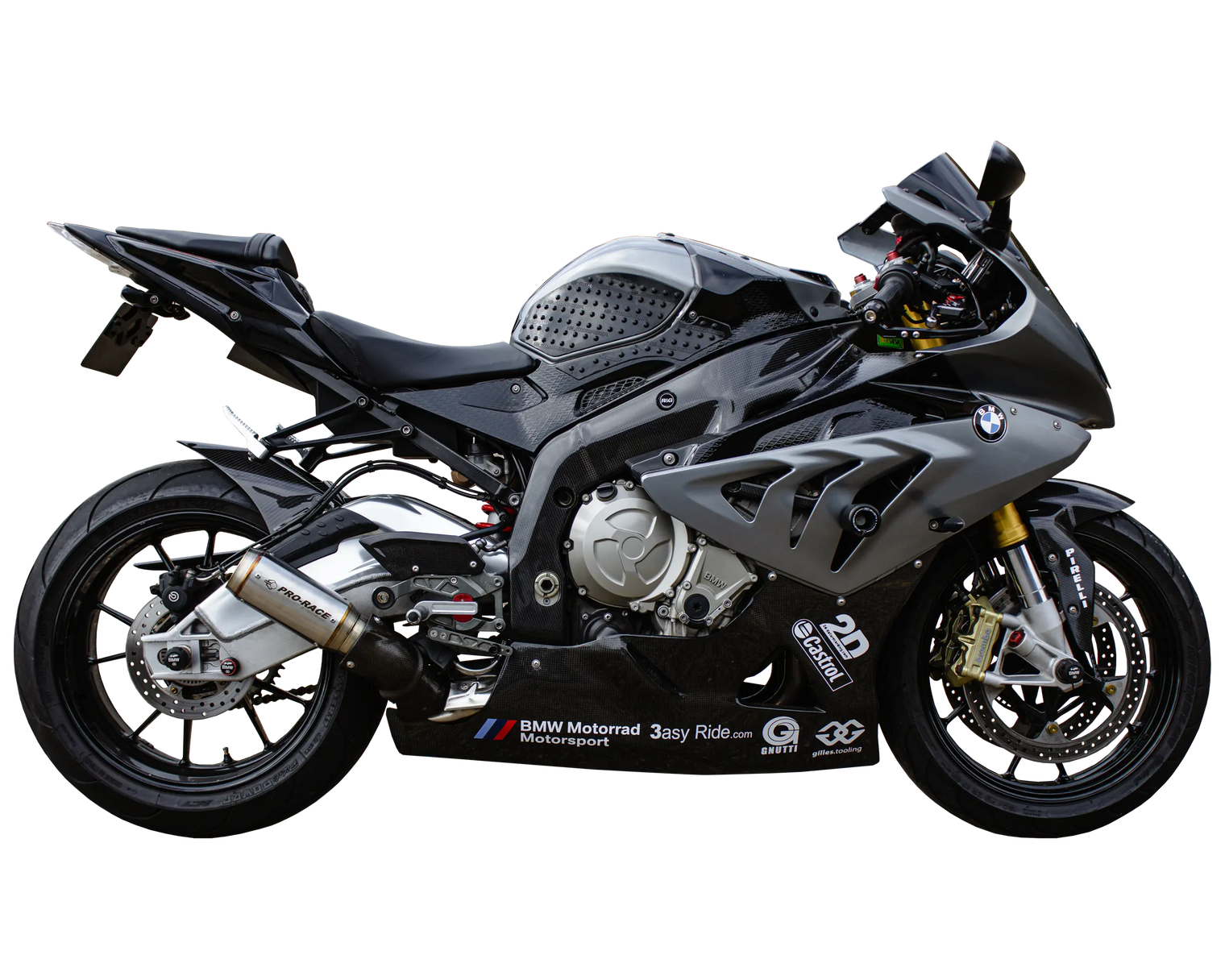 BMW S1000RR 2009-2014 GP-R2 slip-on exhaust Pro-Race exhaust systems