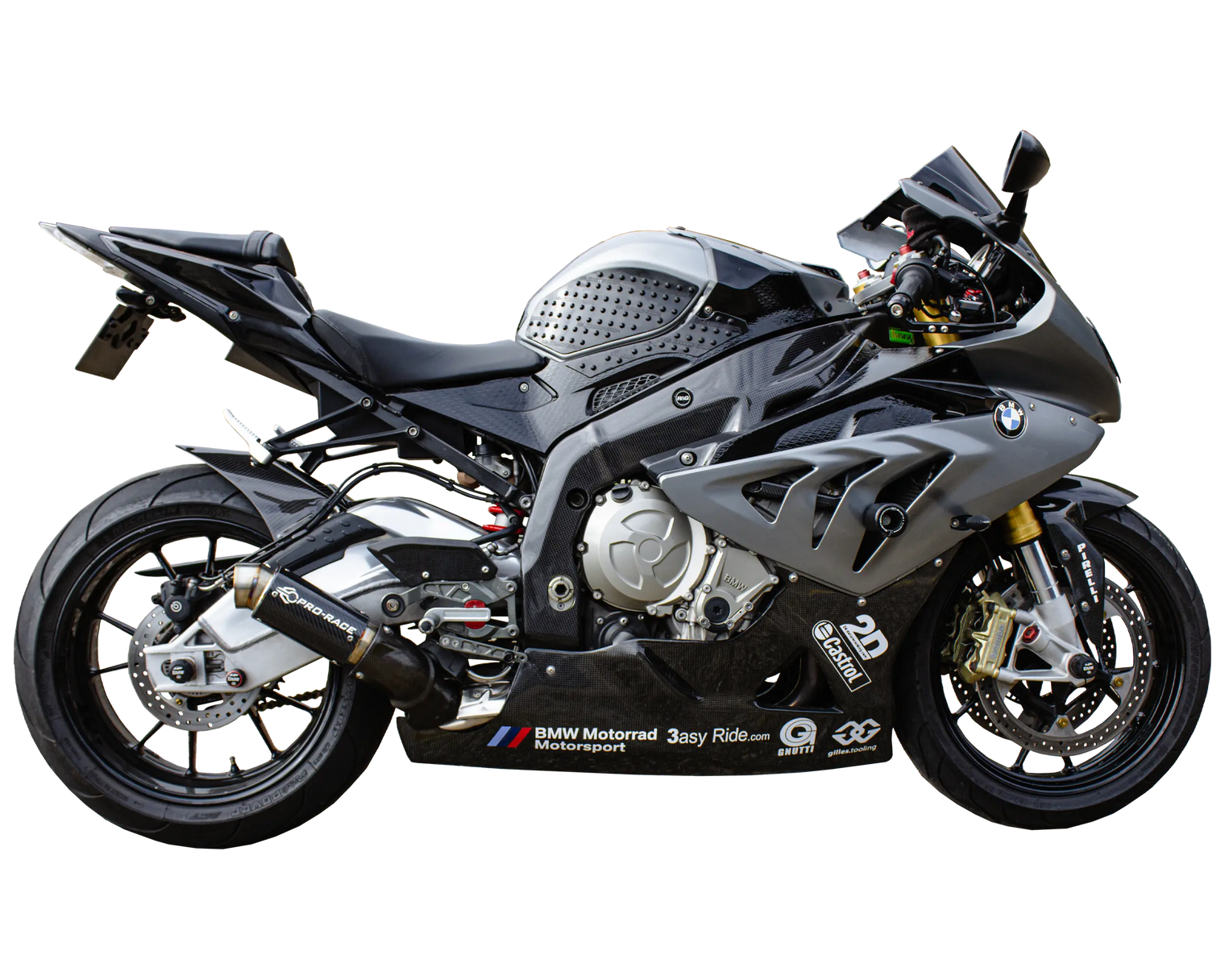 BMW S1000RR 2009-2014 GP-R3 slip-on exhaust Pro-Race exhaust systems