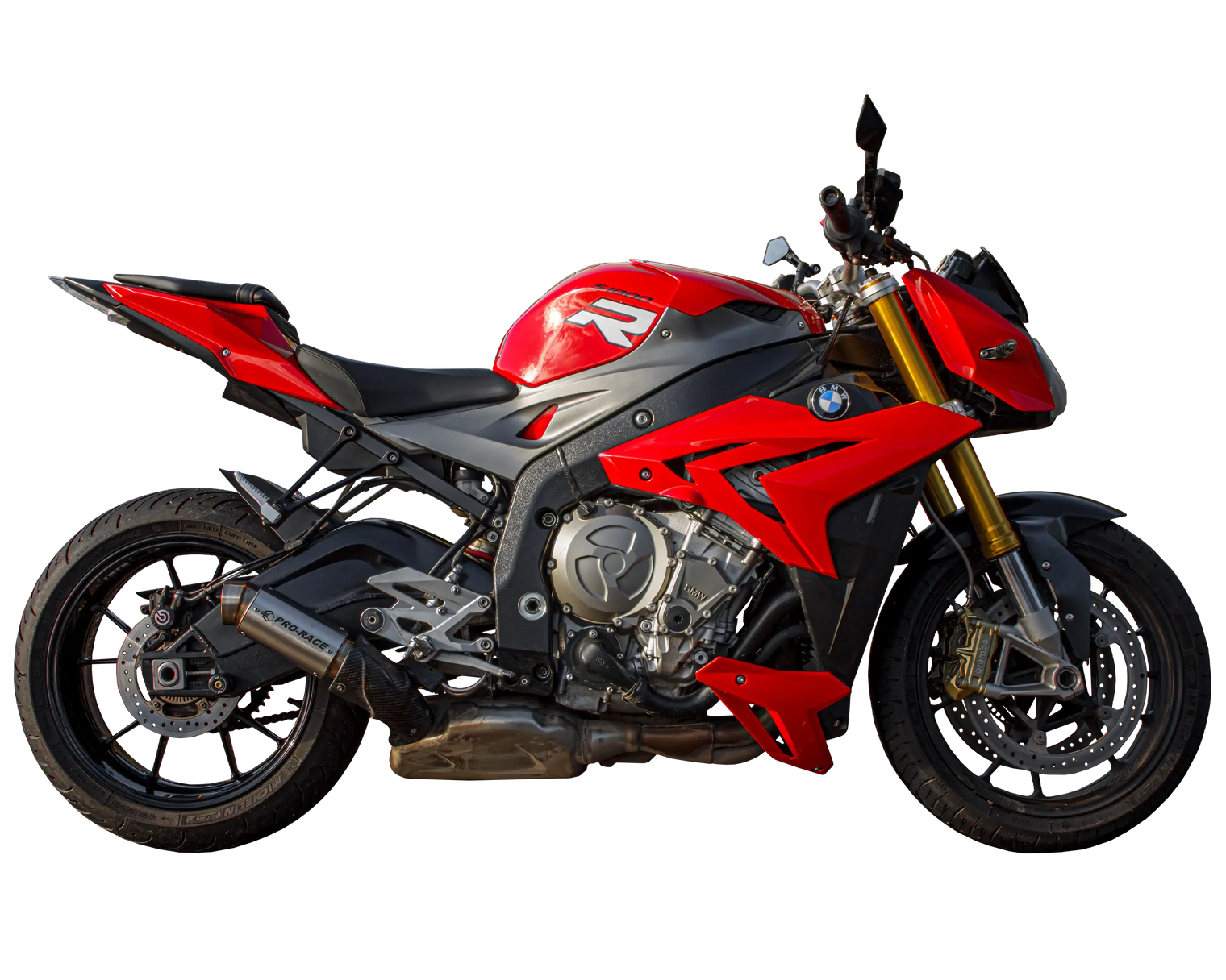 BMW S1000R 2013-2016 GP-R3 slip-on exhaust Pro-Race exhaust systems