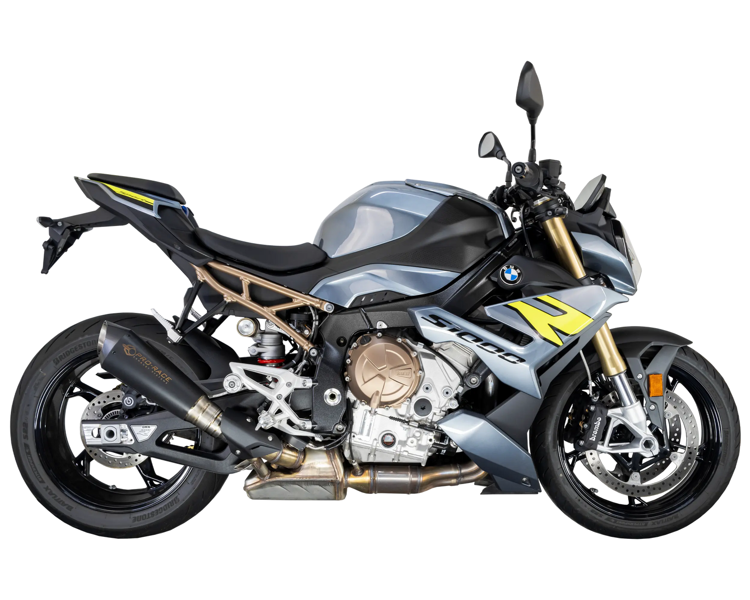 BMW S1000R 2021-2024 EVO-RC slip-on exhaust Pro-Race exhaust systems