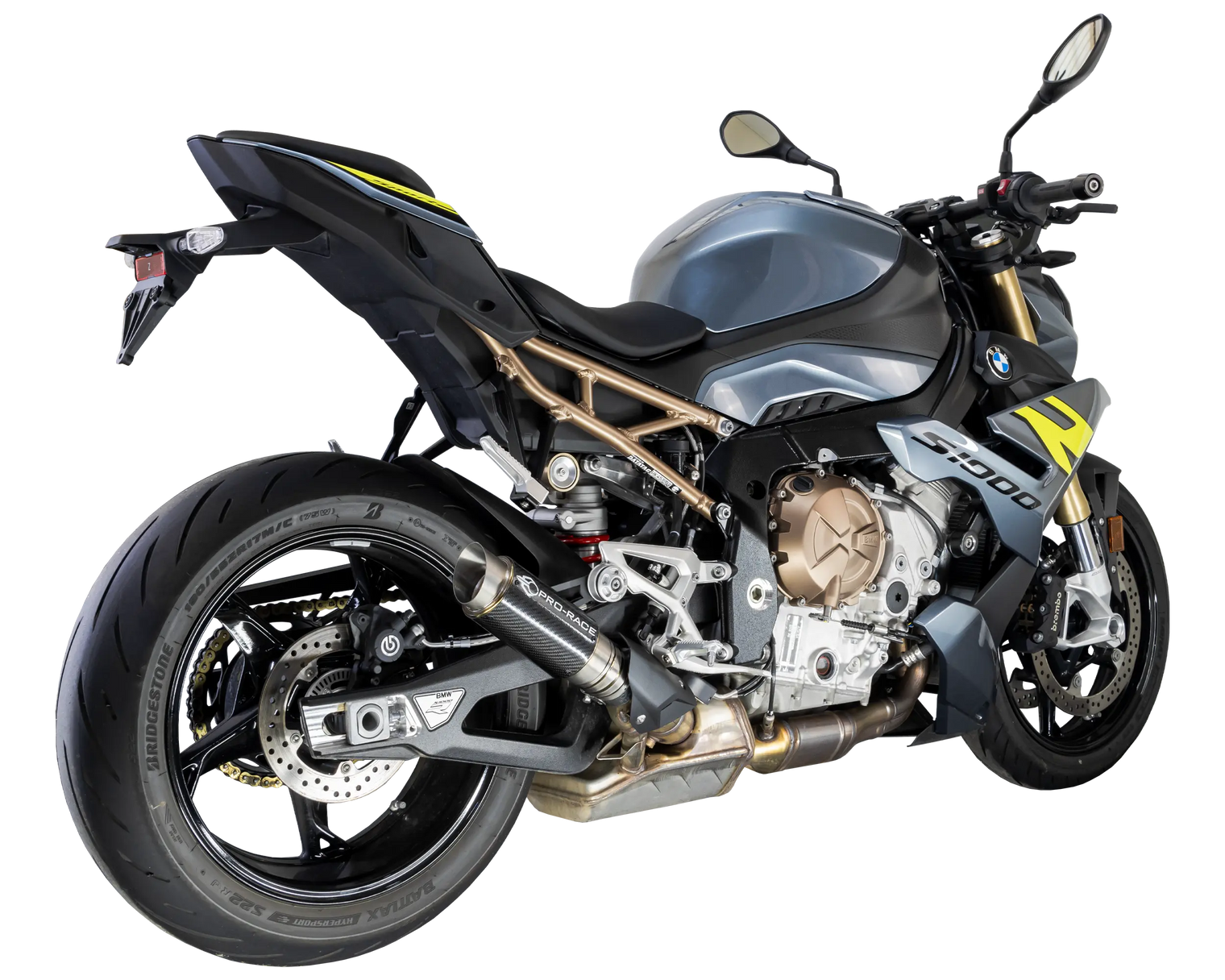 BMW S1000R 2021-2024 GP-R1 slip-on exhaust Pro-Race exhaust systems
