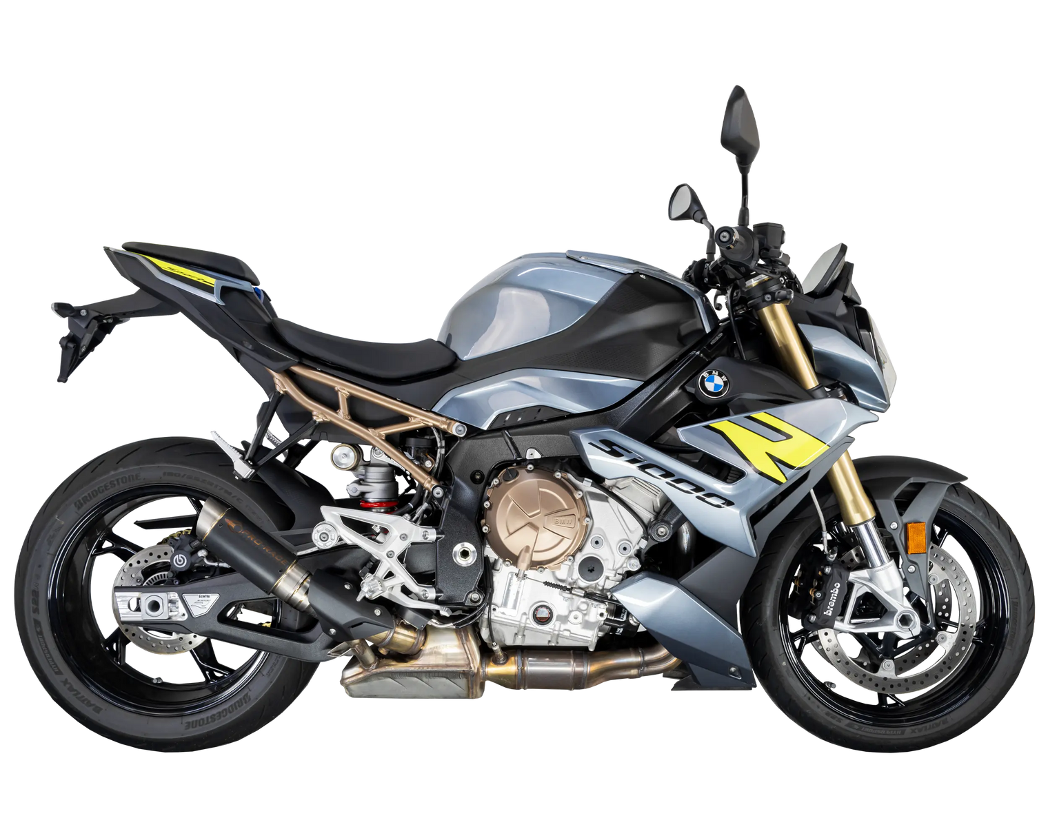 BMW S1000R 2021-2024 GP-R1 slip-on exhaust Pro-Race exhaust systems