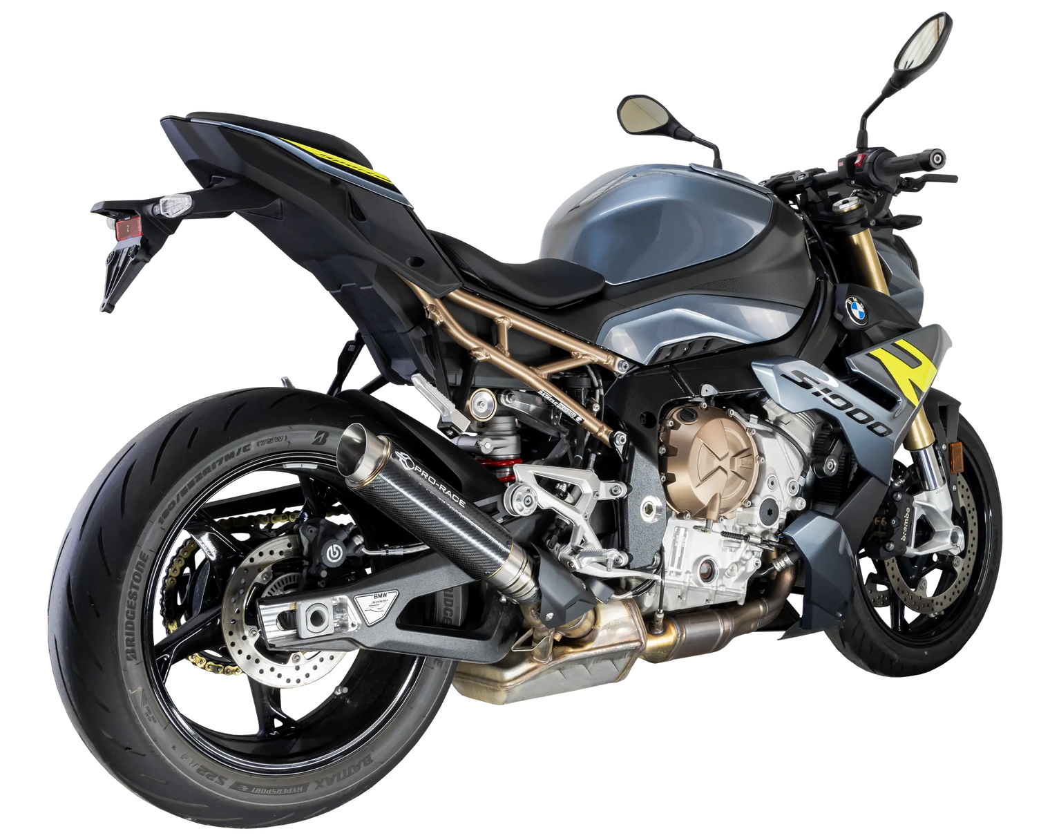 BMW S1000R 2021-2024 GP-R1L slip-on exhaust Pro-Race exhaust systems