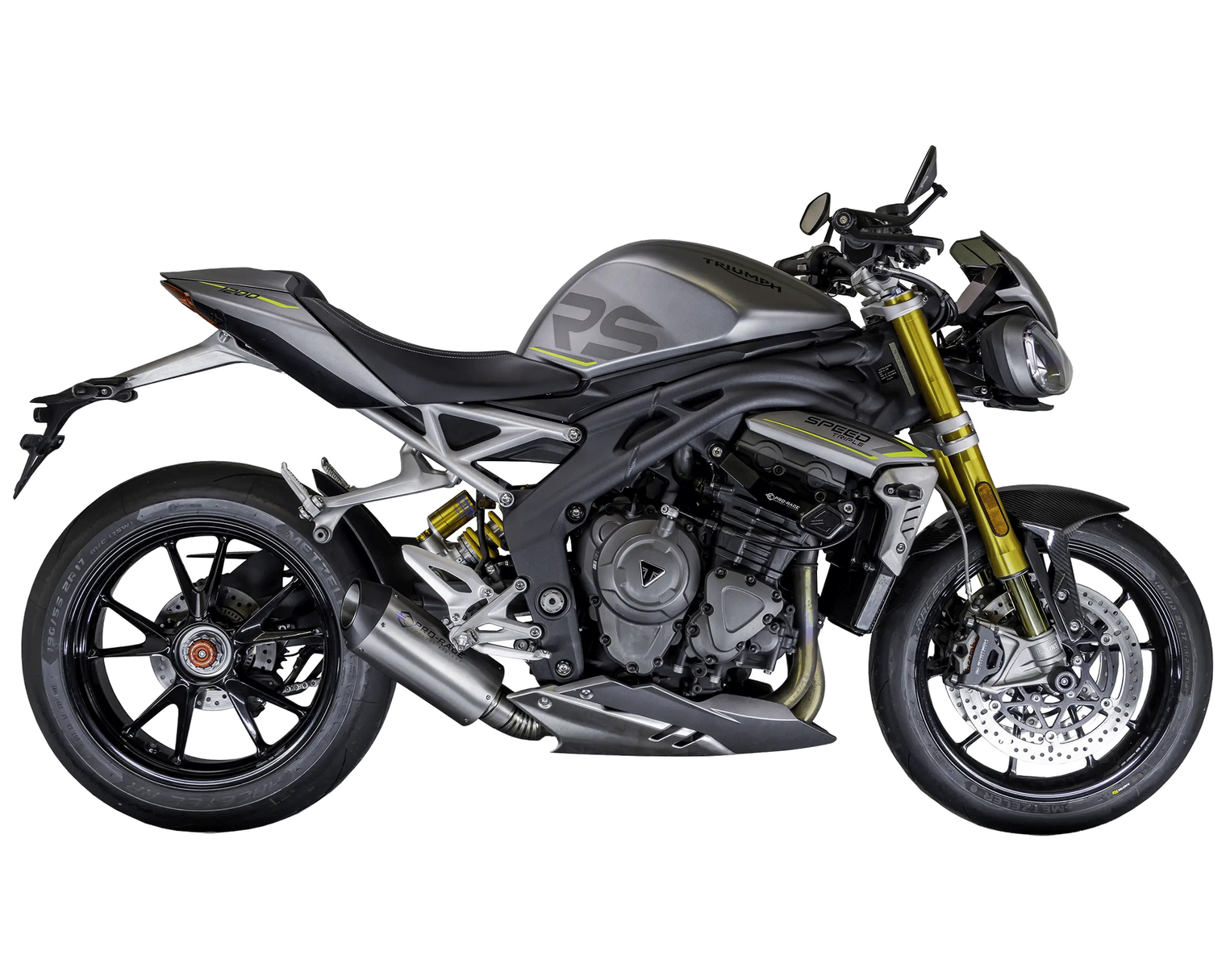 Triumph Speed Triple 1200 RS/RX 2025-2026 EVO-X Titanium Exhaust (Low Mount) Pro-Race exhaust systems