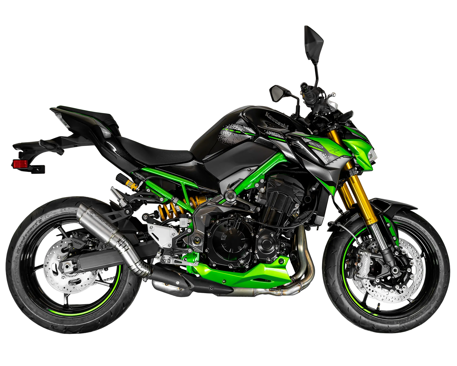 Kawasaki Z900 2017-2019 GP-R1 slip-on exhaust Pro-Race exhaust systems