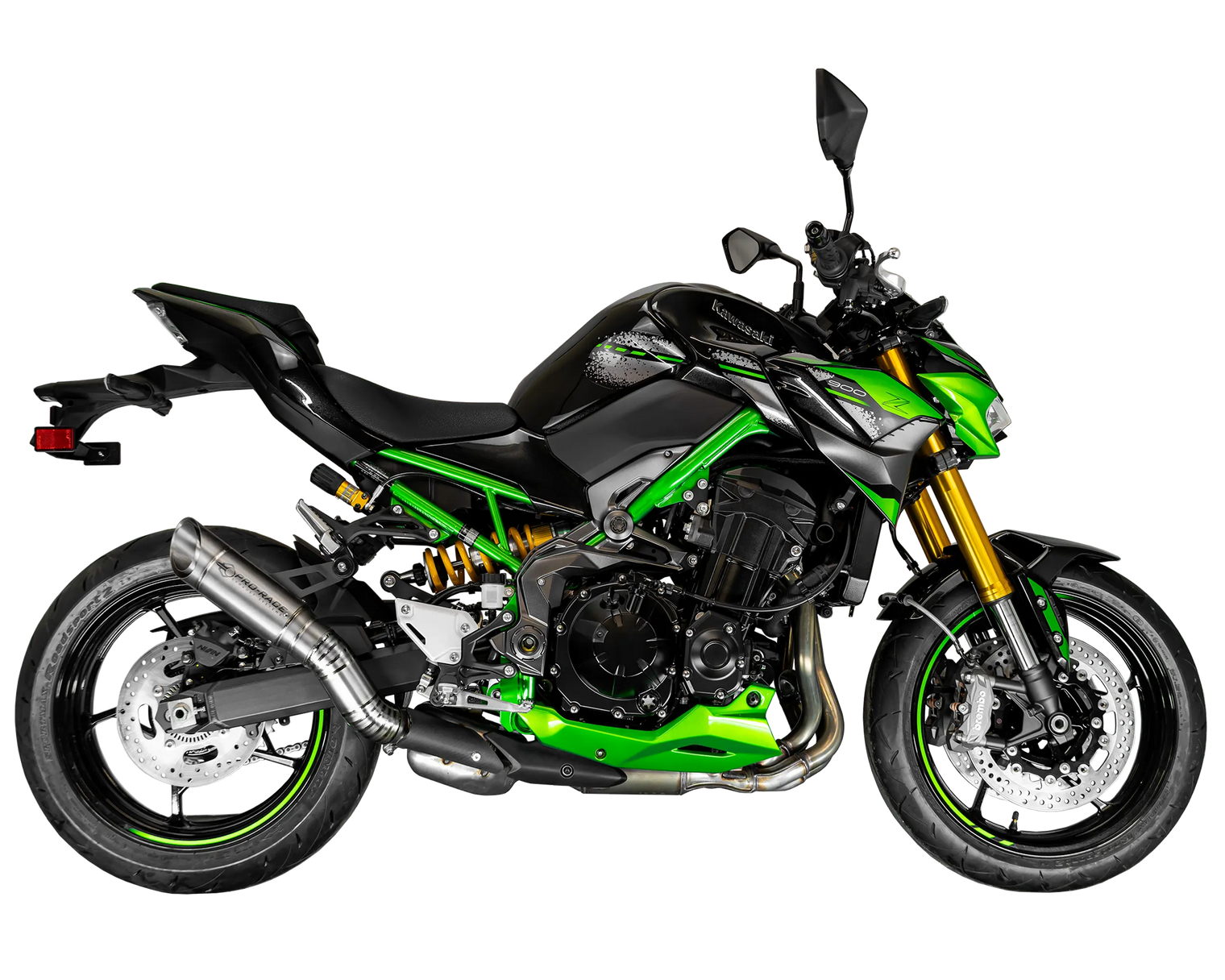 Kawasaki Z900 2017-2019 GP-R4 slip-on exhaust Pro-Race exhaust systems