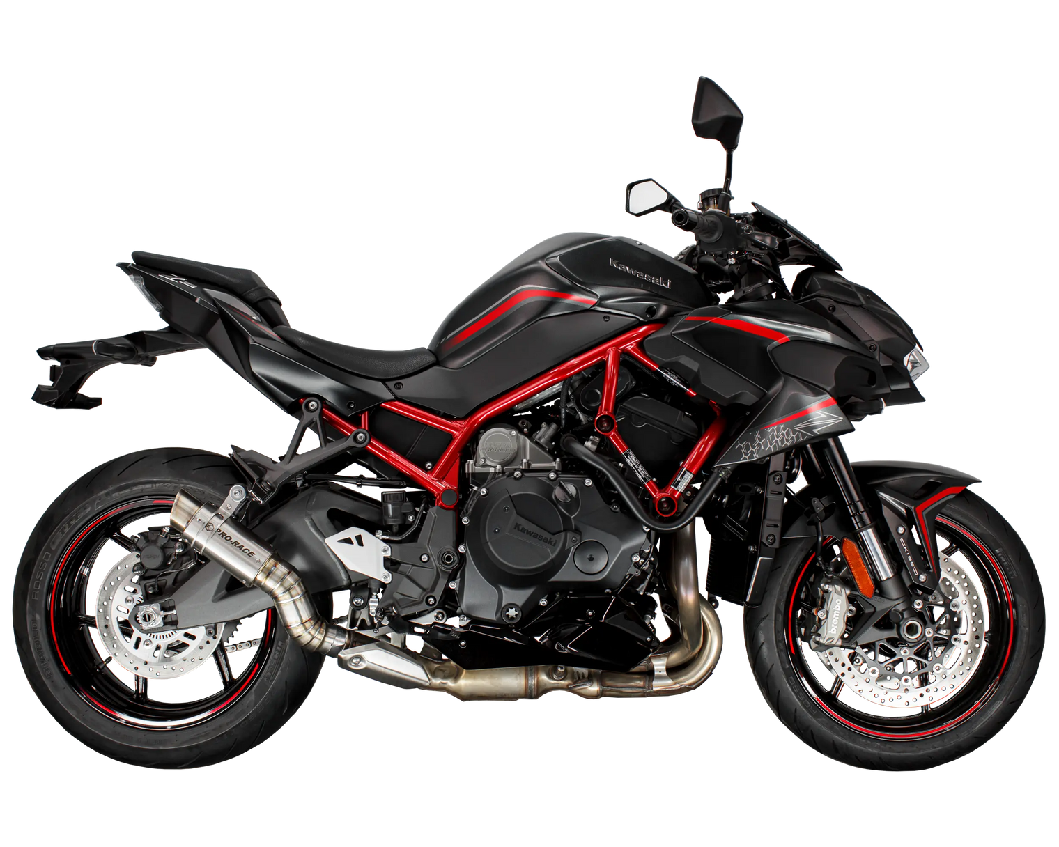 Kawasaki ZH2 2020-2025 GP-R1 slip-on exhaust Pro-Race exhaust systems