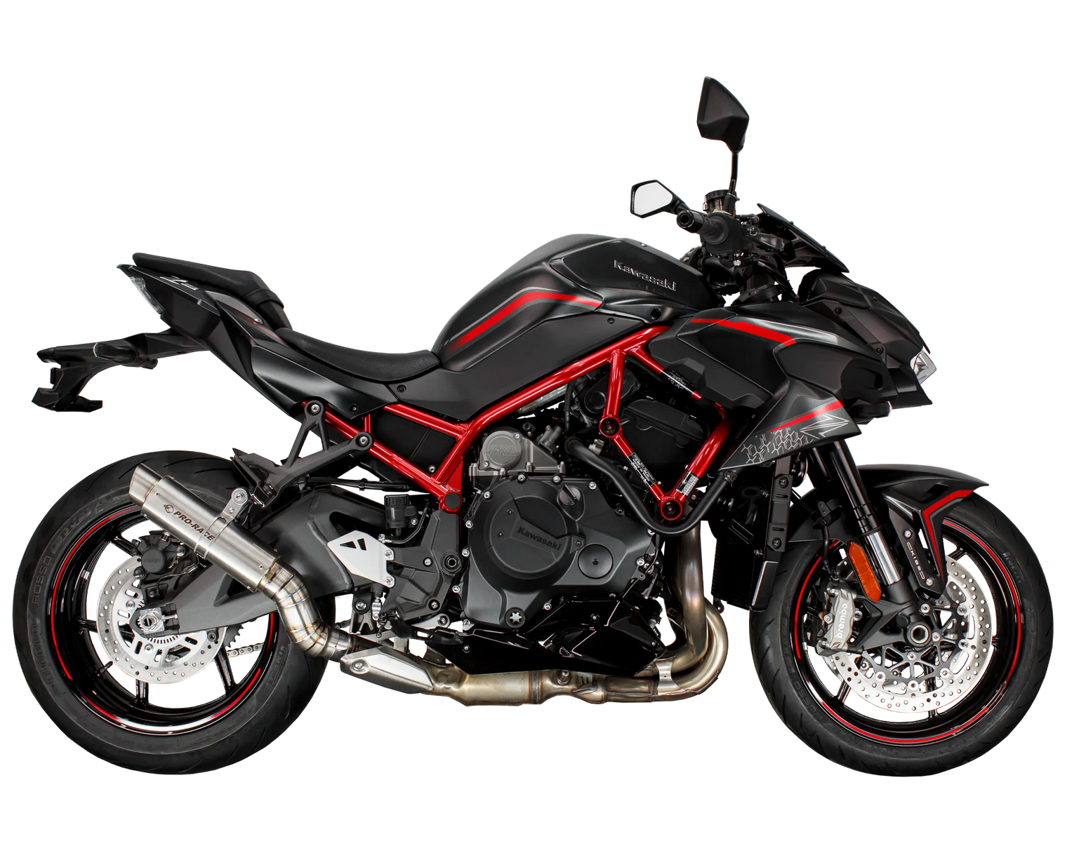 Kawasaki ZH2 2020-2025 GP-R4C slip-on exhaust Pro-Race exhaust systems