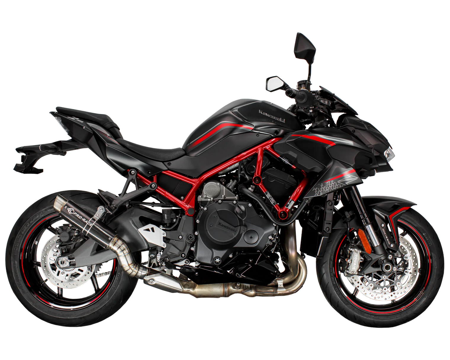 Kawasaki ZH2 2020-2025 GP-R4C slip-on exhaust Pro-Race exhaust systems