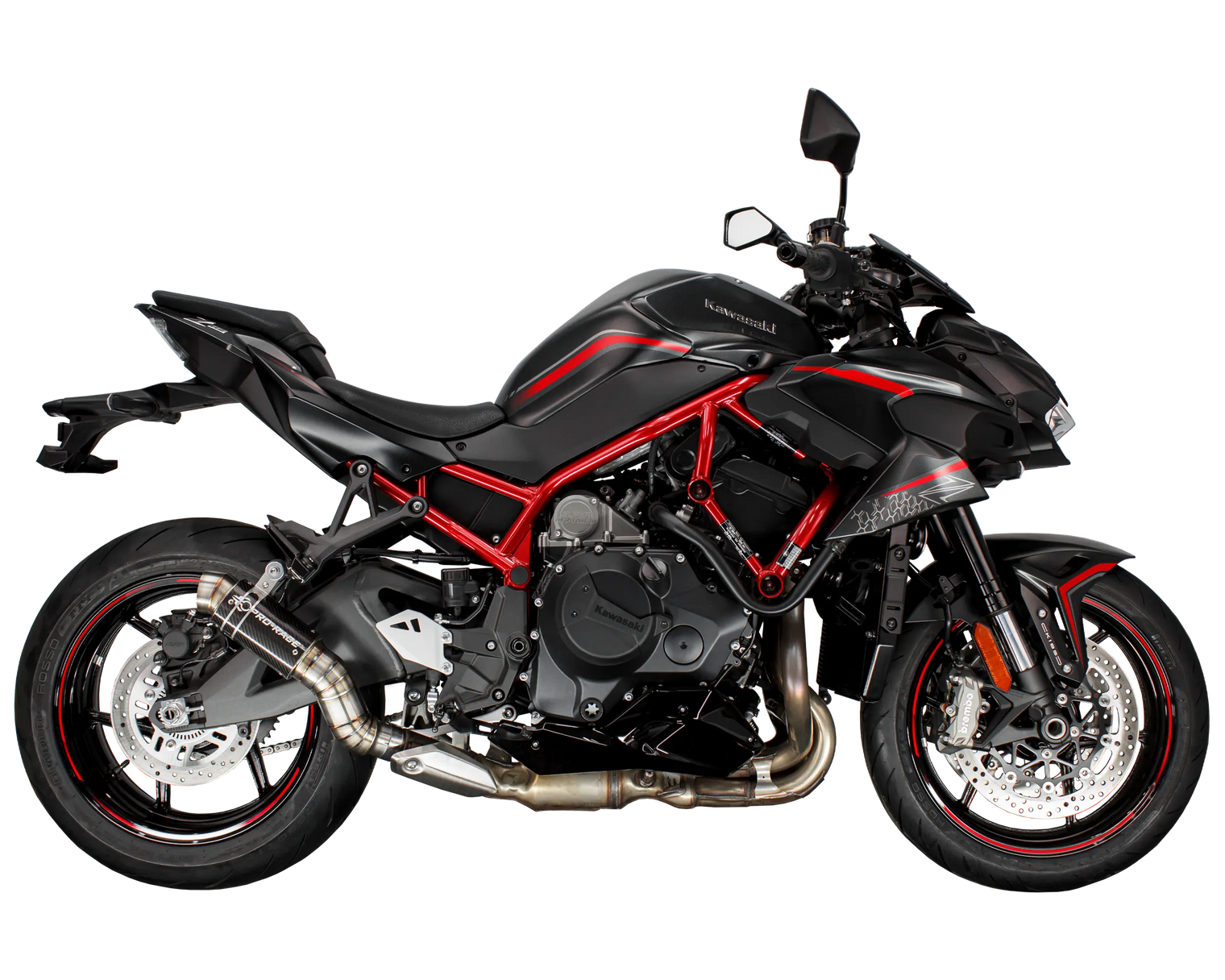 Kawasaki ZH2 2020-2025 GP-R3 slip-on exhaust Pro-Race exhaust systems