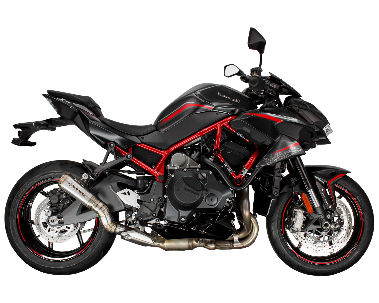 Kawasaki ZH2 2020-2025 GP-RC1 slip-on exhaust Pro-Race exhaust systems