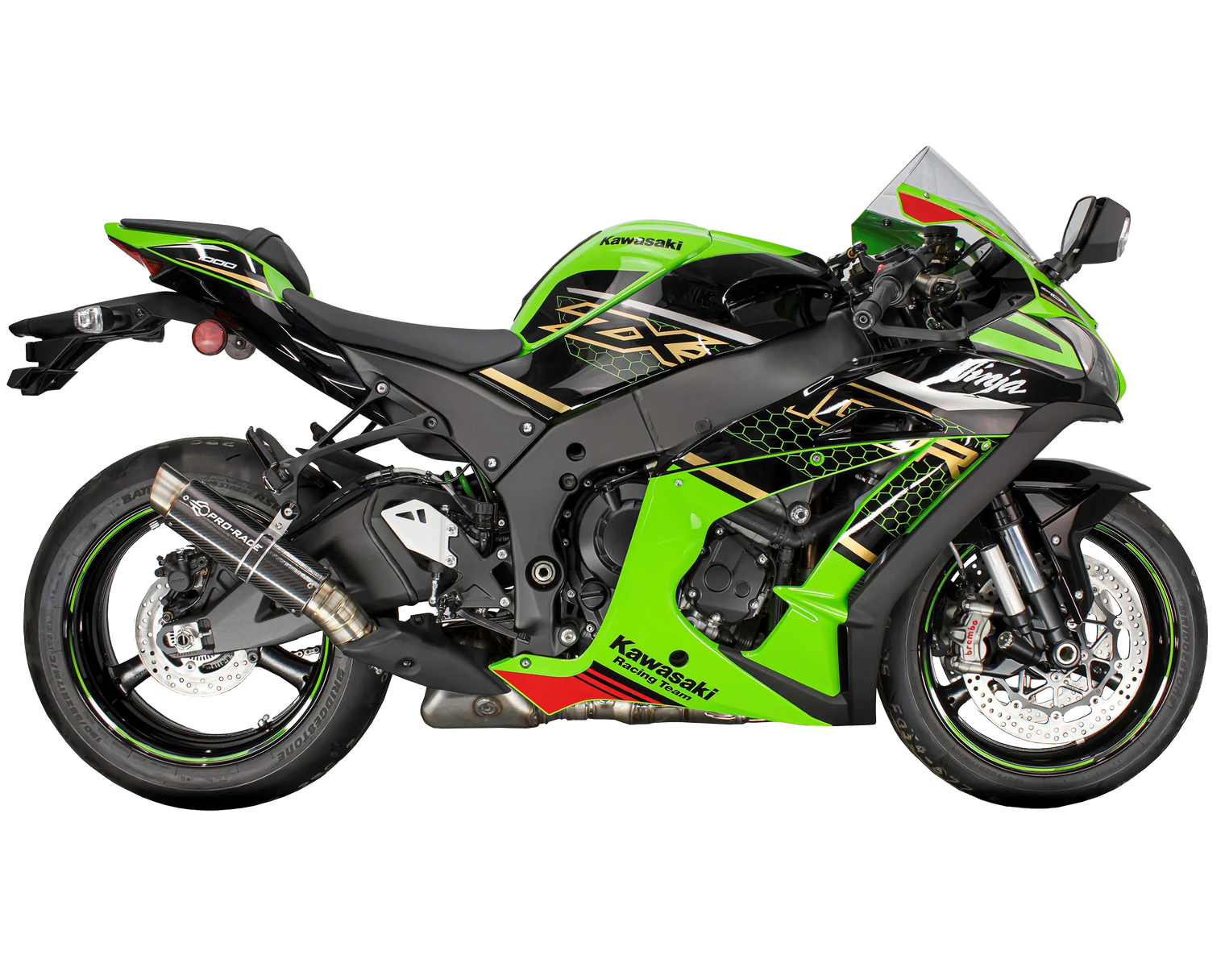 Kawasaki ZX-10R 2016-2020 GP-R1L slip-on exhaust Pro-Race exhaust systems