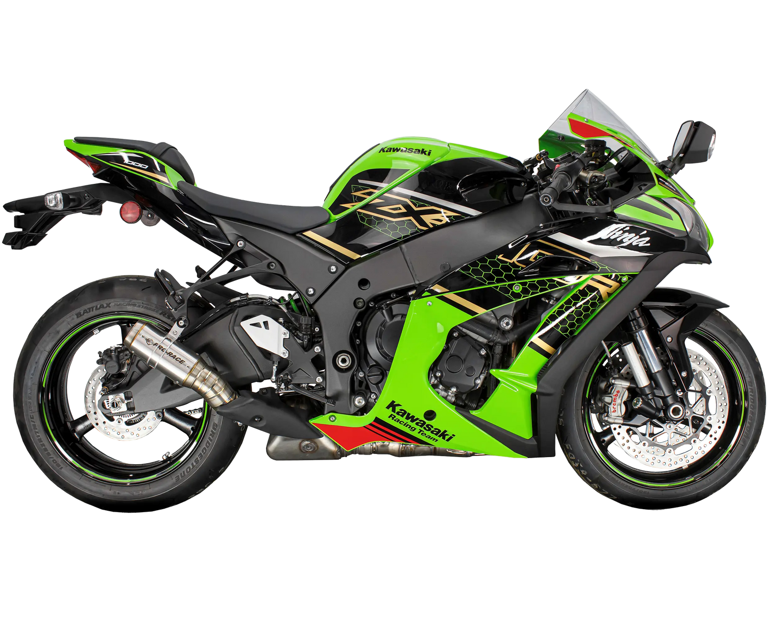 Kawasaki ZX-10R 2016-2020 GP-R2 slip-on exhaust Pro-Race exhaust systems