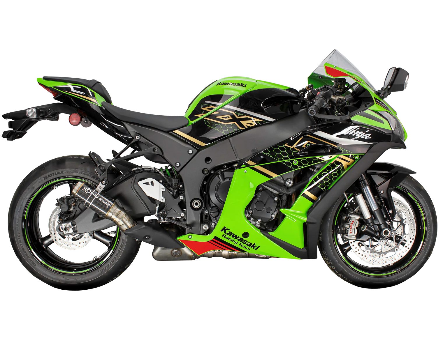 Kawasaki ZX-10R 2016-2020 GP-R2 slip-on exhaust Pro-Race exhaust systems