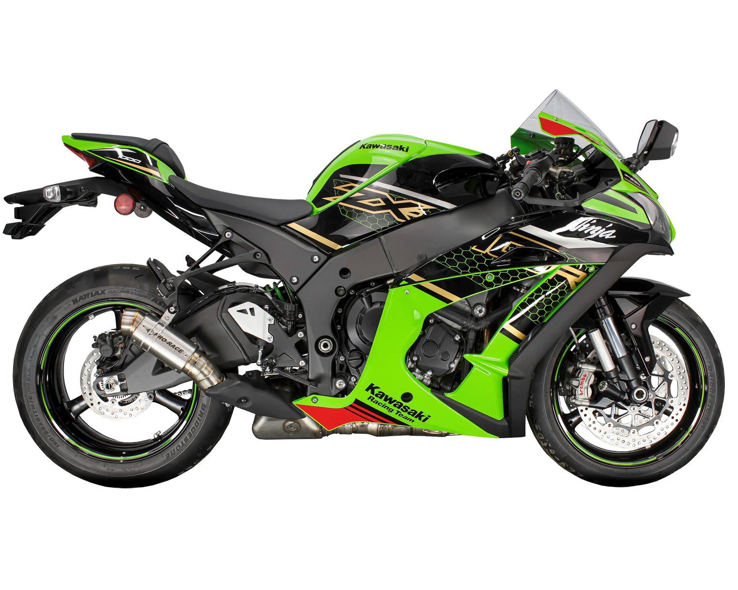 Kawasaki ZX-10R 2016-2020 GP-R3 slip-on exhaust Pro-Race exhaust systems