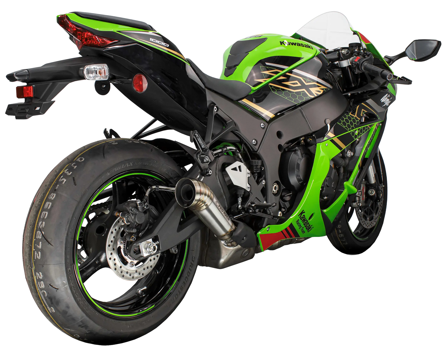 Kawasaki ZX-10R 2016-2020 GP-MP1 slip-on exhaust Pro-Race exhaust systems