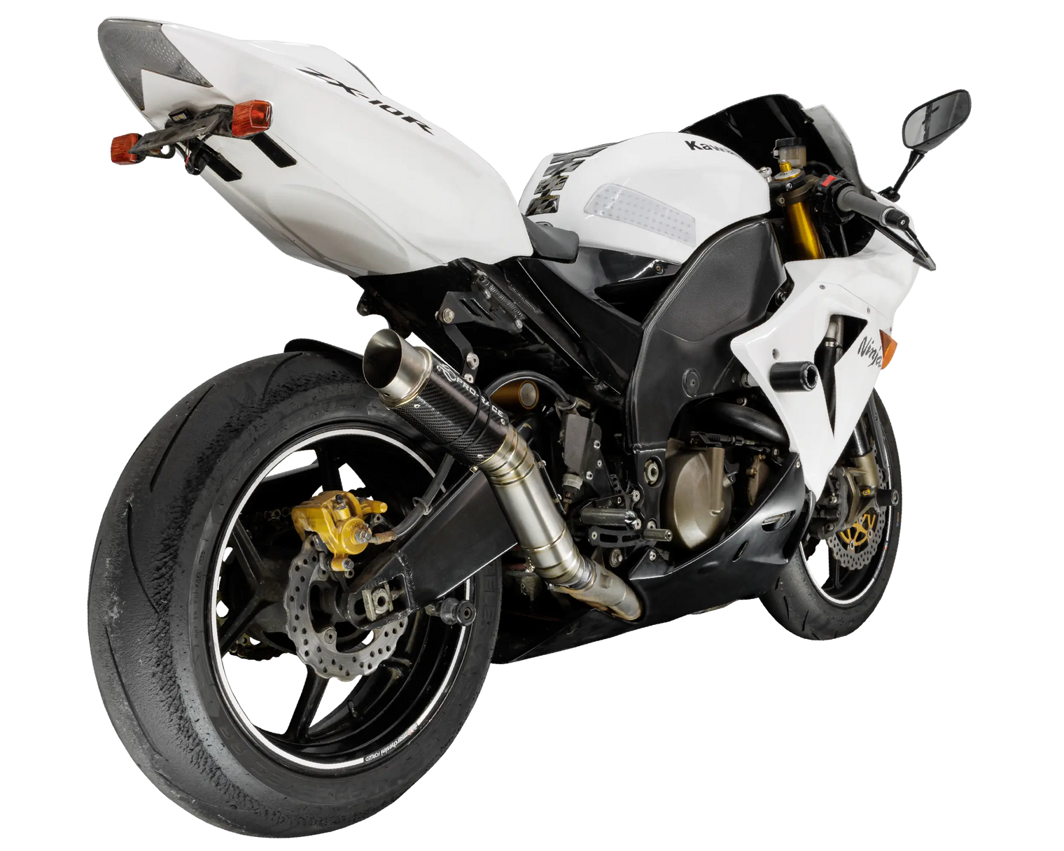 Kawasaki ZX-10R 2004-2005 GP-R1 slip-on exhaust Pro-Race exhaust systems