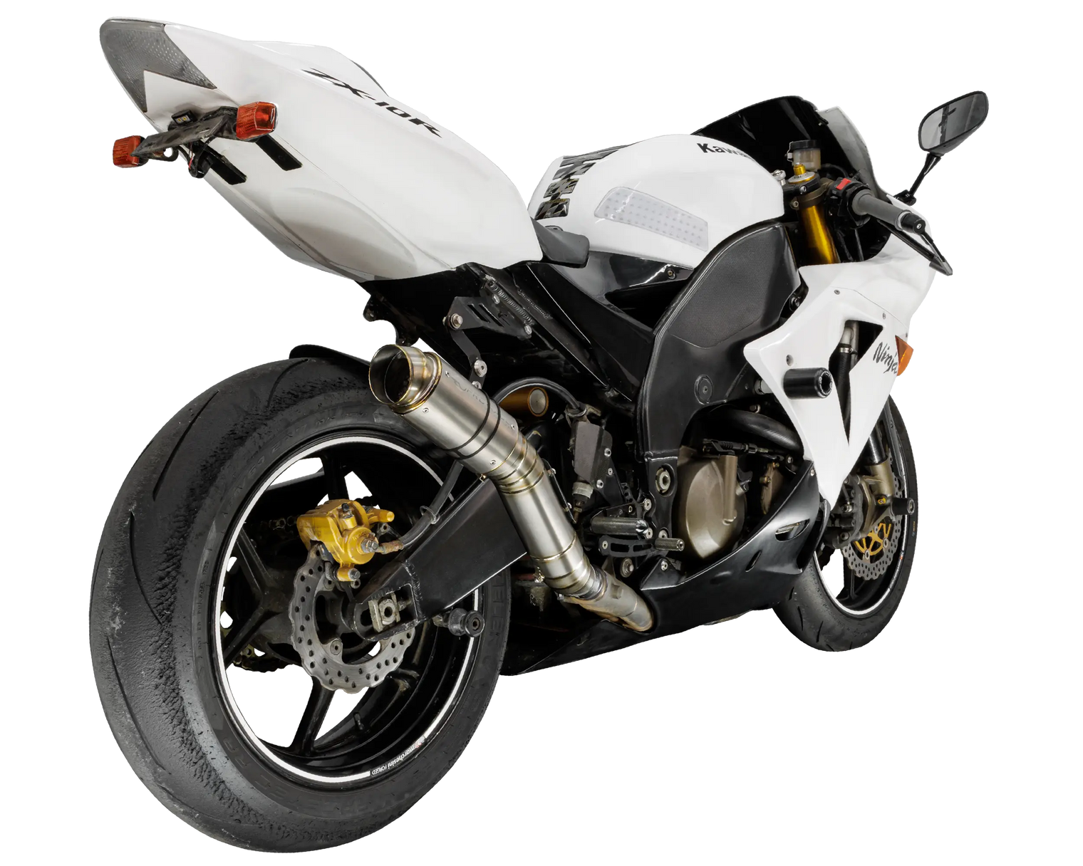 Kawasaki ZX-10R 2004-2005 GP-R3 slip-on exhaust Pro-Race exhaust systems