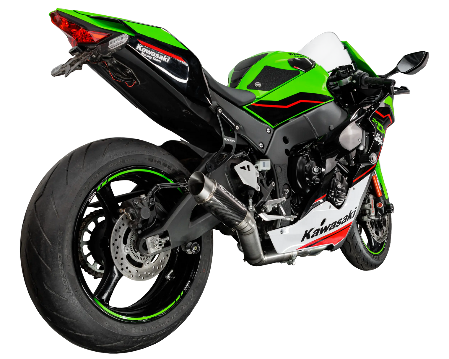 Kawasaki ZX-10R 2021-2025 GP-R1 De-cat exhaust Pro-Race exhaust systems