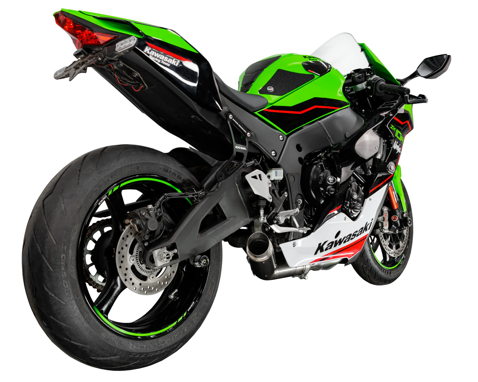 Kawasaki ZX-10R 2021-2025 GP-R1 De-cat exhaust (Low Mount) Pro-Race exhaust systems
