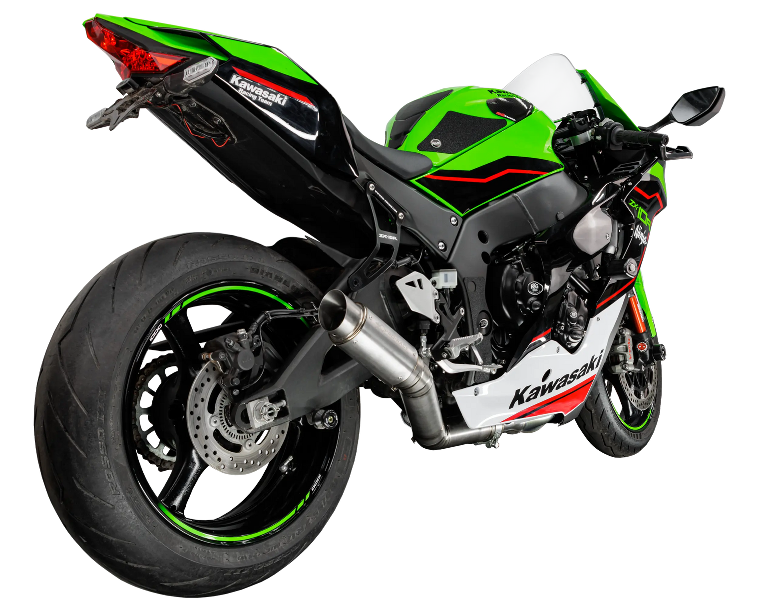 Kawasaki ZX-10R 2021-2025 GP-R1 De-cat exhaust Pro-Race exhaust systems