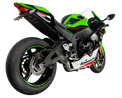 Kawasaki ZX-10R 2021-2025 GP-S1R De-cat exhaust (Low Mount) Pro-Race exhaust systems