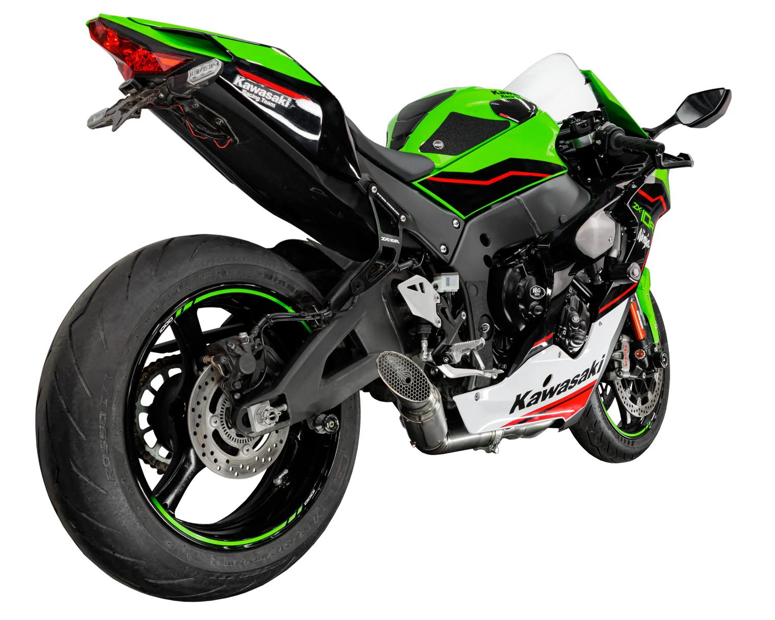 Kawasaki ZX-10R 2021-2025 GP-S1R De-cat exhaust (Low Mount) Pro-Race exhaust systems