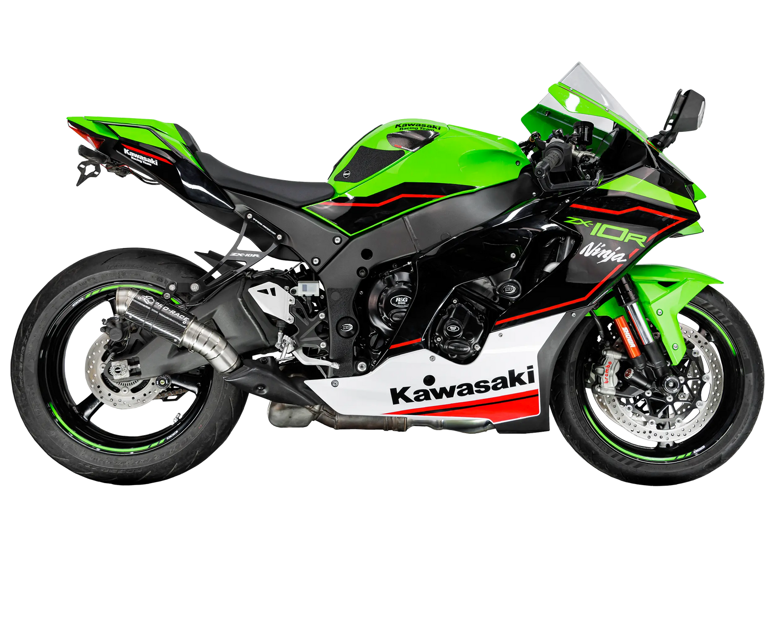 Kawasaki ZX-10R 2021-2025 GP-R3 slip-on exhaust Pro-Race exhaust systems