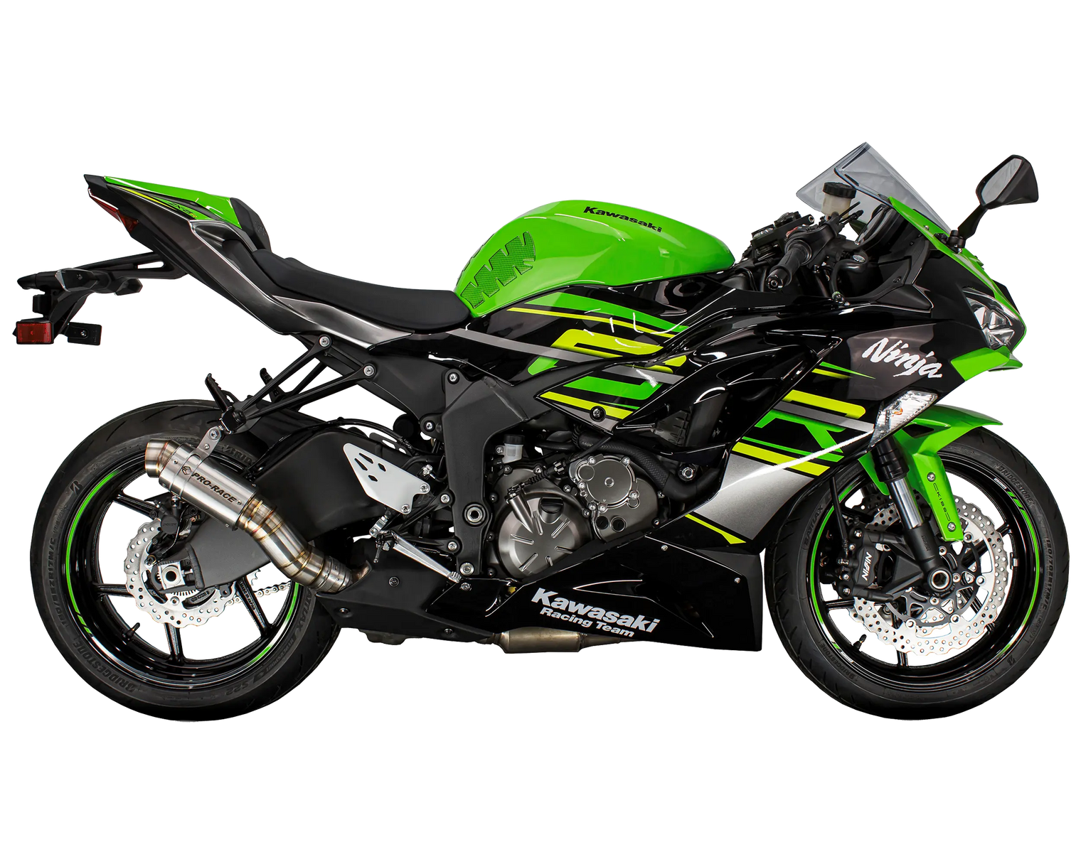 Kawasaki ZX-6R & 636 2024-2025 GP-R3R slip-on exhaust Pro-Race exhaust systems