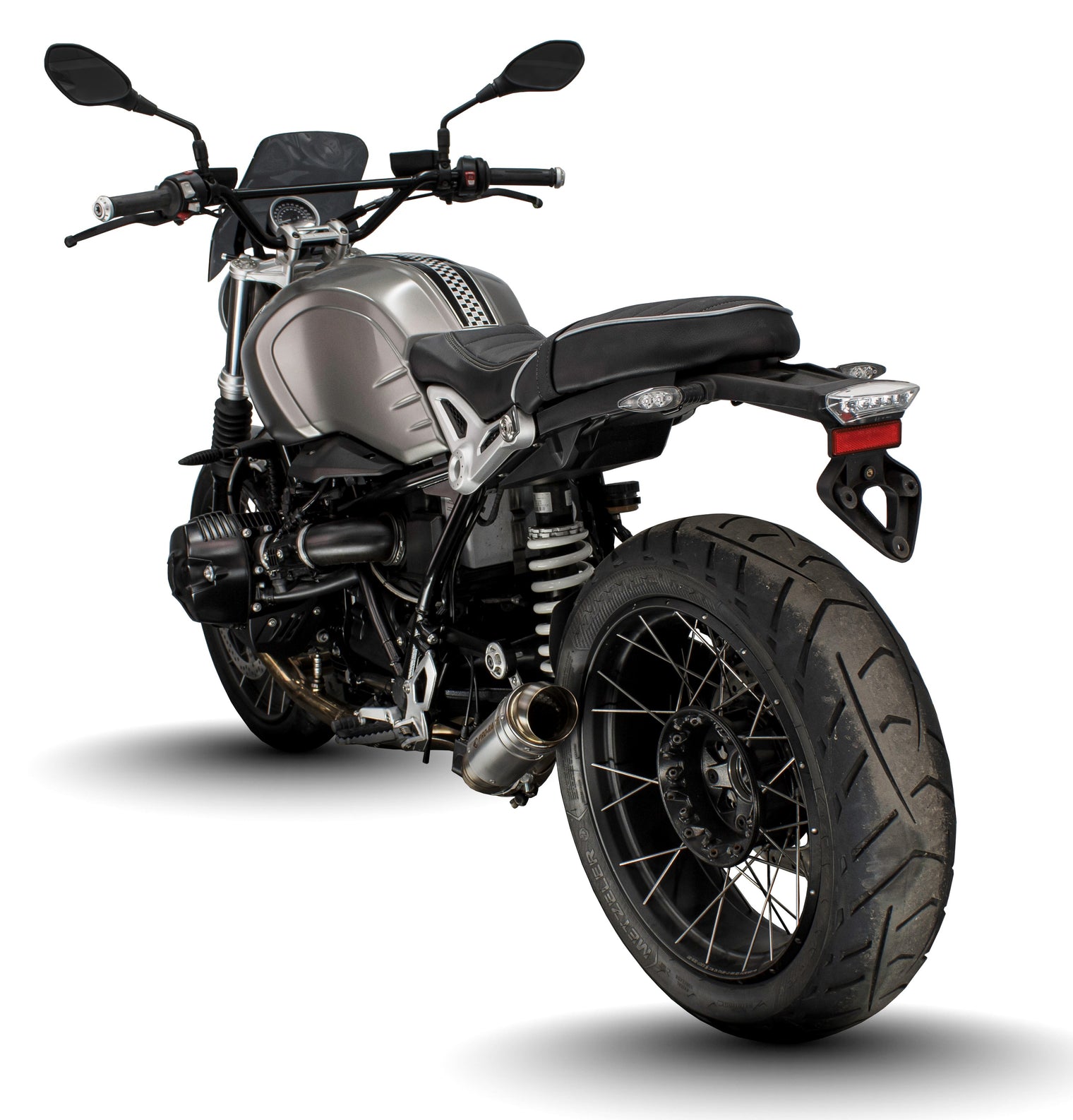 BMW R Nine T (R9T) 2014-2020 GP-R3 slip-on exhaust image 1