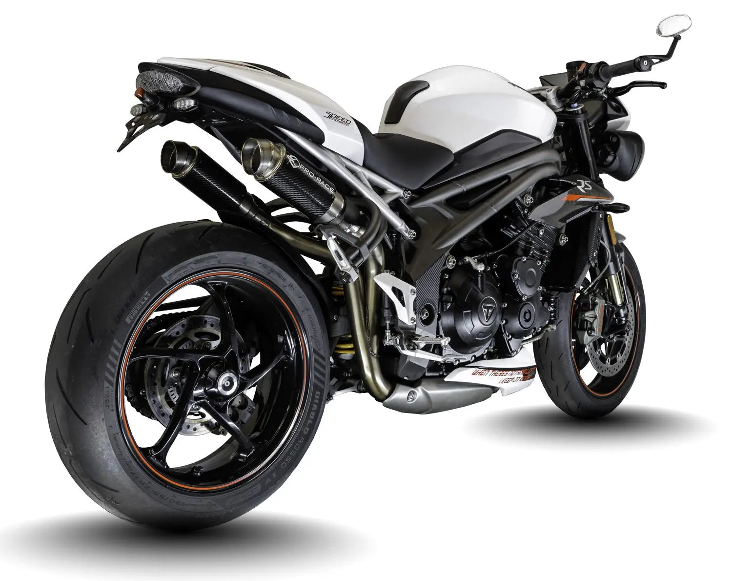 Triumph Speed Triple 1050 S-RS 2016-2020 Titanium GP-R3 exhaust systems image 0