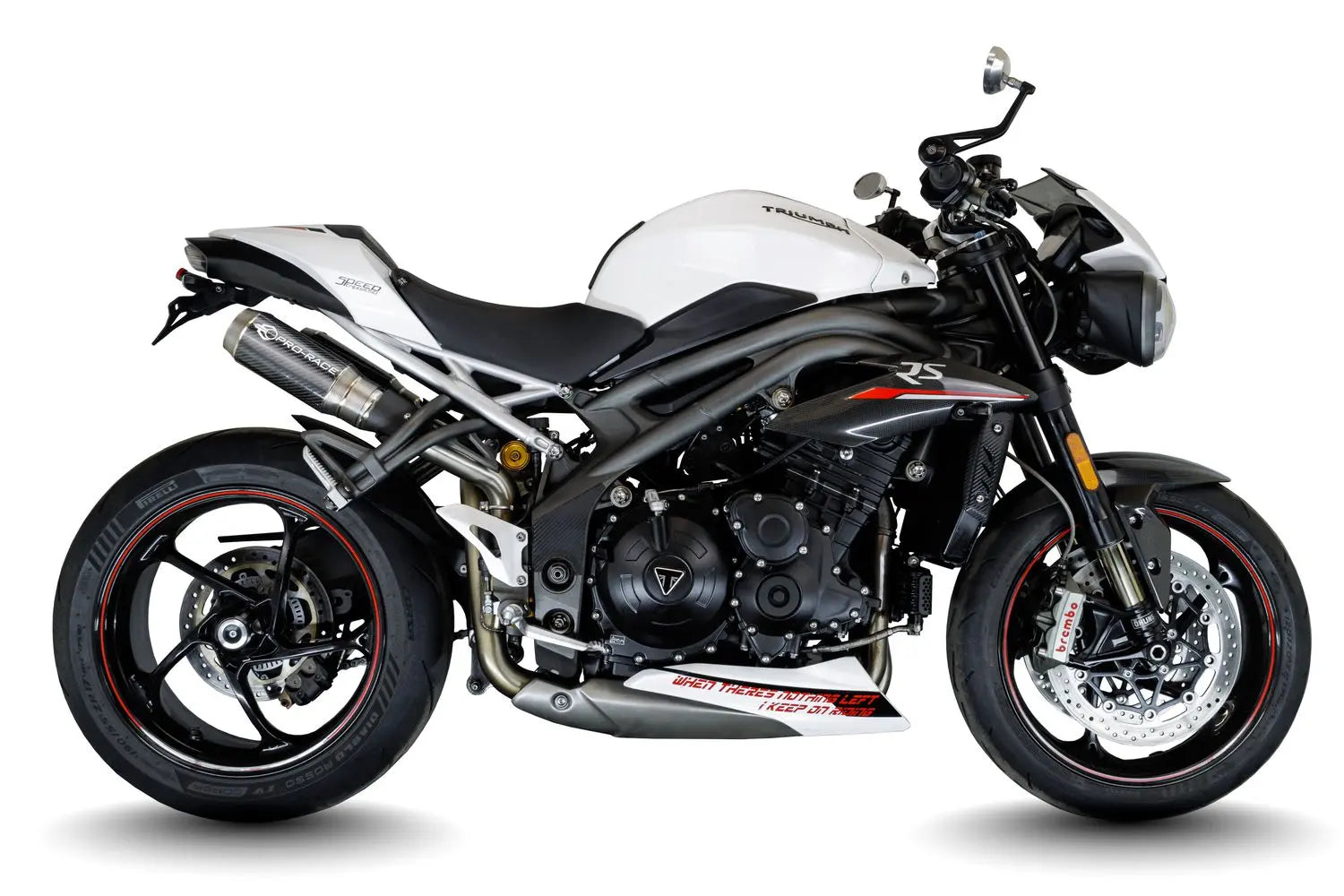 Triumph Speed Triple 1050 S-RS 2016-2020 Titanium GP-R2 exhaust systems image 2