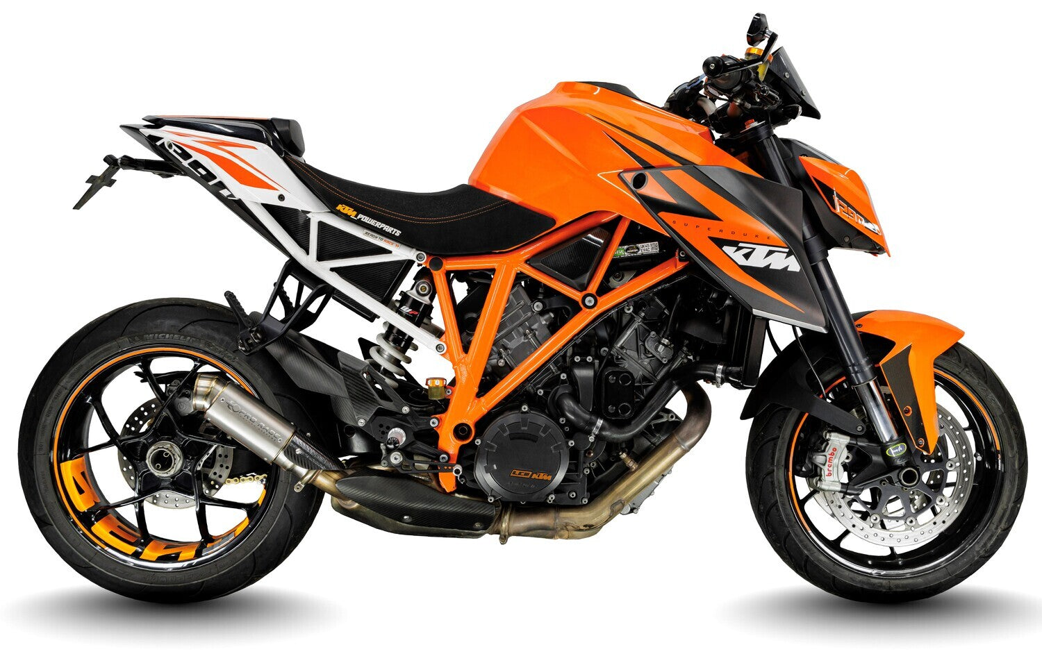 KTM Super Duke 1290 R 2014-2019 GP-R3 exhaust system image 2