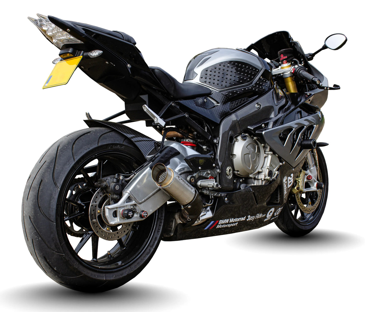 BMW S1000RR 2009-2014 GP-R1 slip-on exhaust image 1