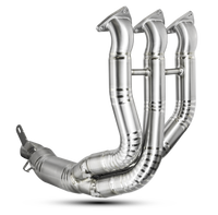 Triumph speed triple 1200 RS/RR 2021-2024 Pie-Cut titanium Headers image 0