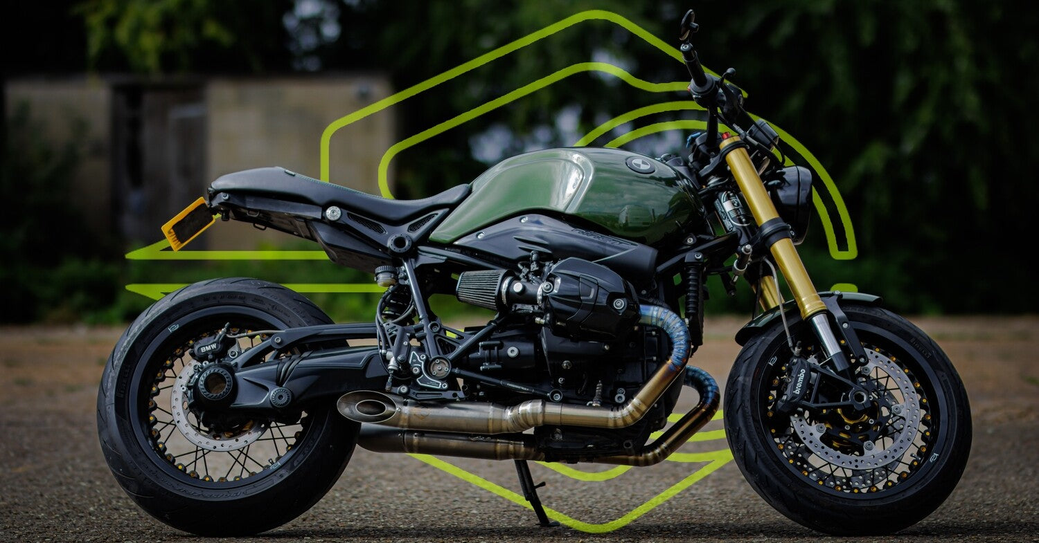 BMW R12 Nine-T 2024-2025 SR-1 Full Titanium Pie-cut Exhaust System image 2