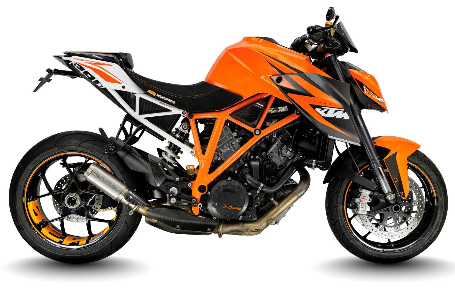 KTM Super Duke 1290 R 2014-2019 GP-R2 exhaust system image 2