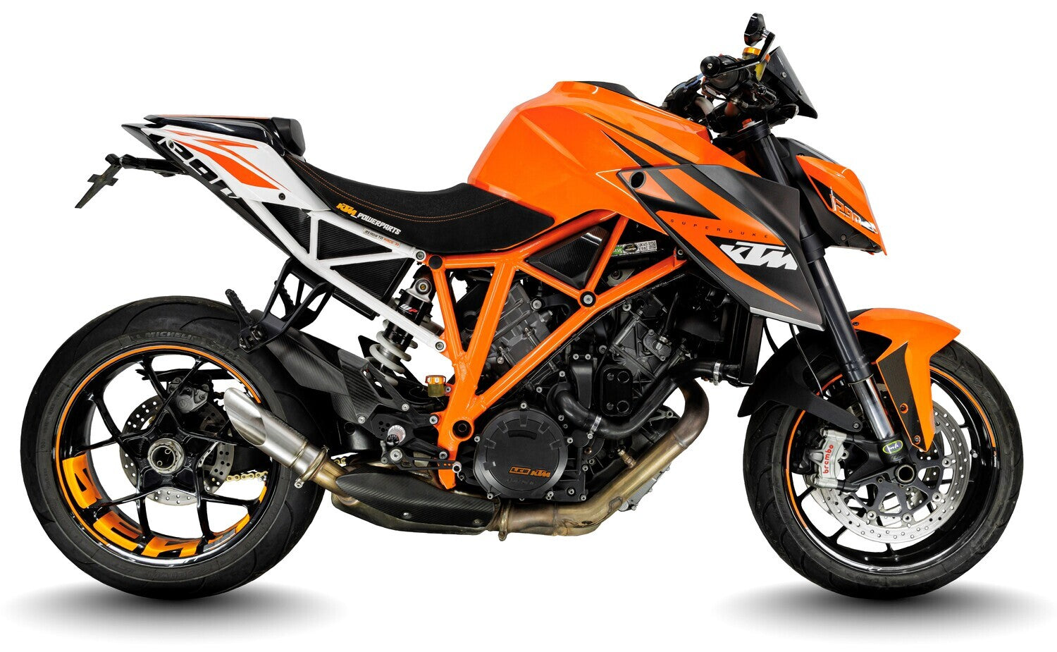 KTM Super Duke 1290 R 2014-2019 GP-S1 exhaust system image 11